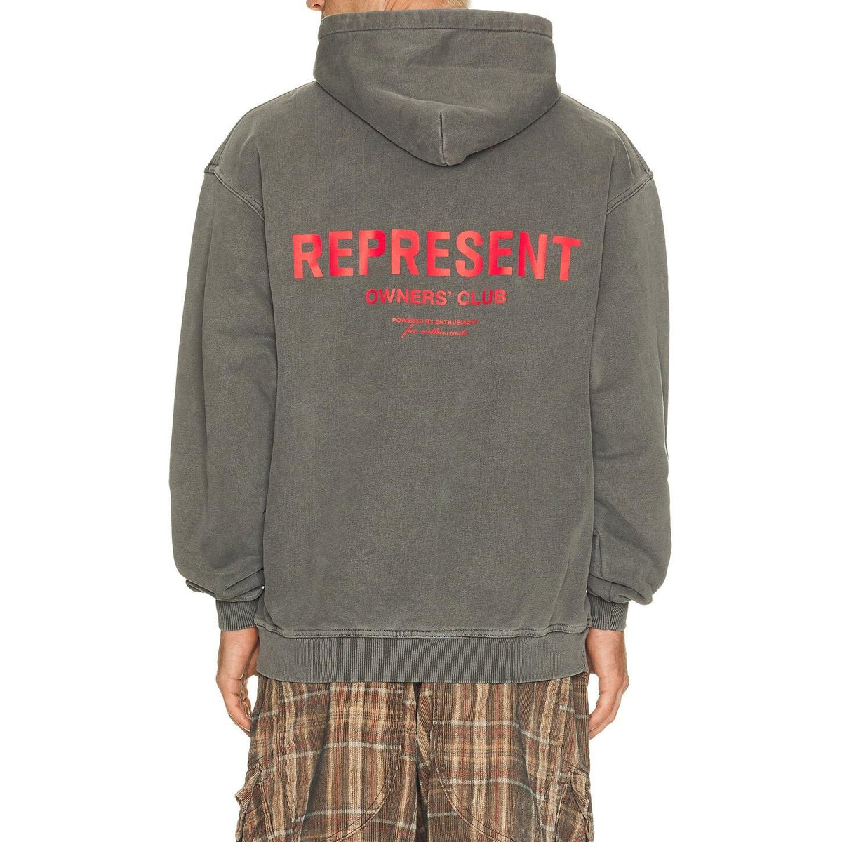 Represent Owners Club Hoodie Washed Black - Im Your Wardrobe