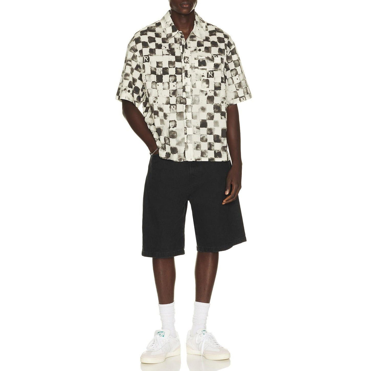 Represent Pool Side Shirt Flat White - Im Your Wardrobe
