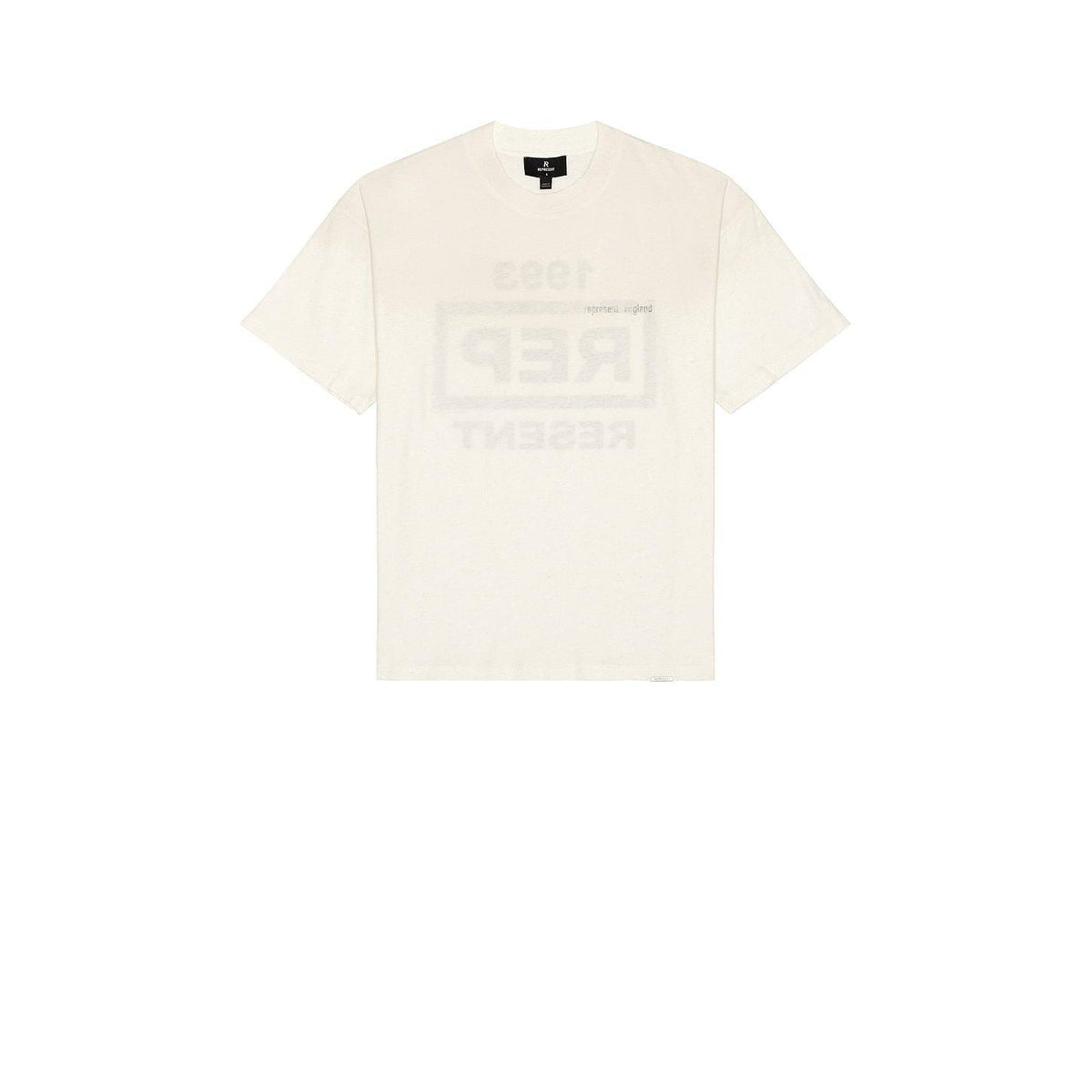 Represent Reverse Resent Tee Flat White - Im Your Wardrobe