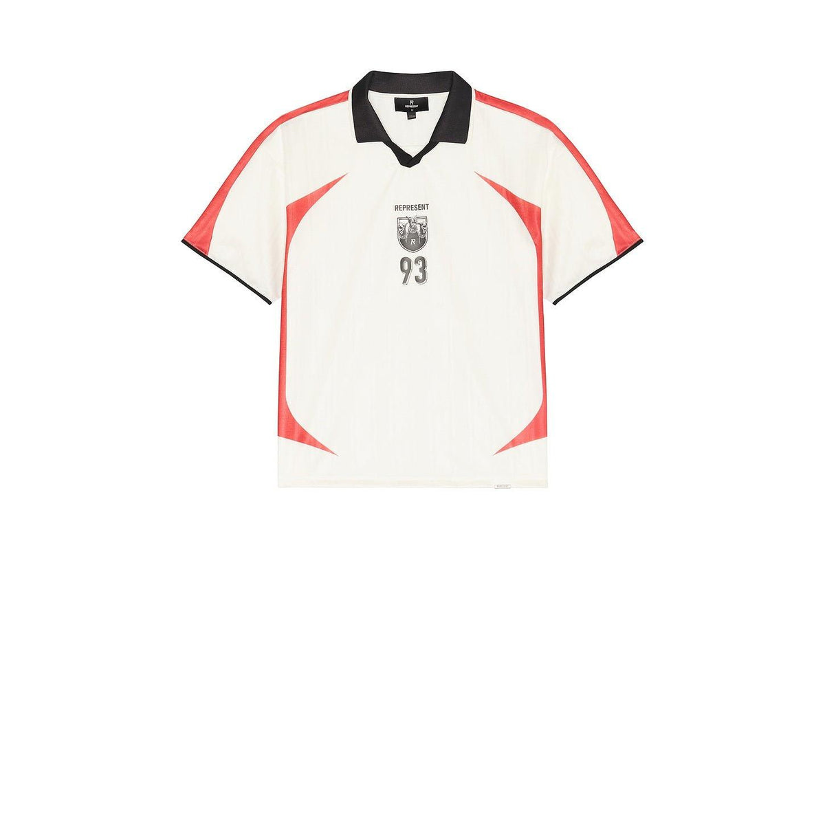 Represent Spike Football Top Flat White - Im Your Wardrobe