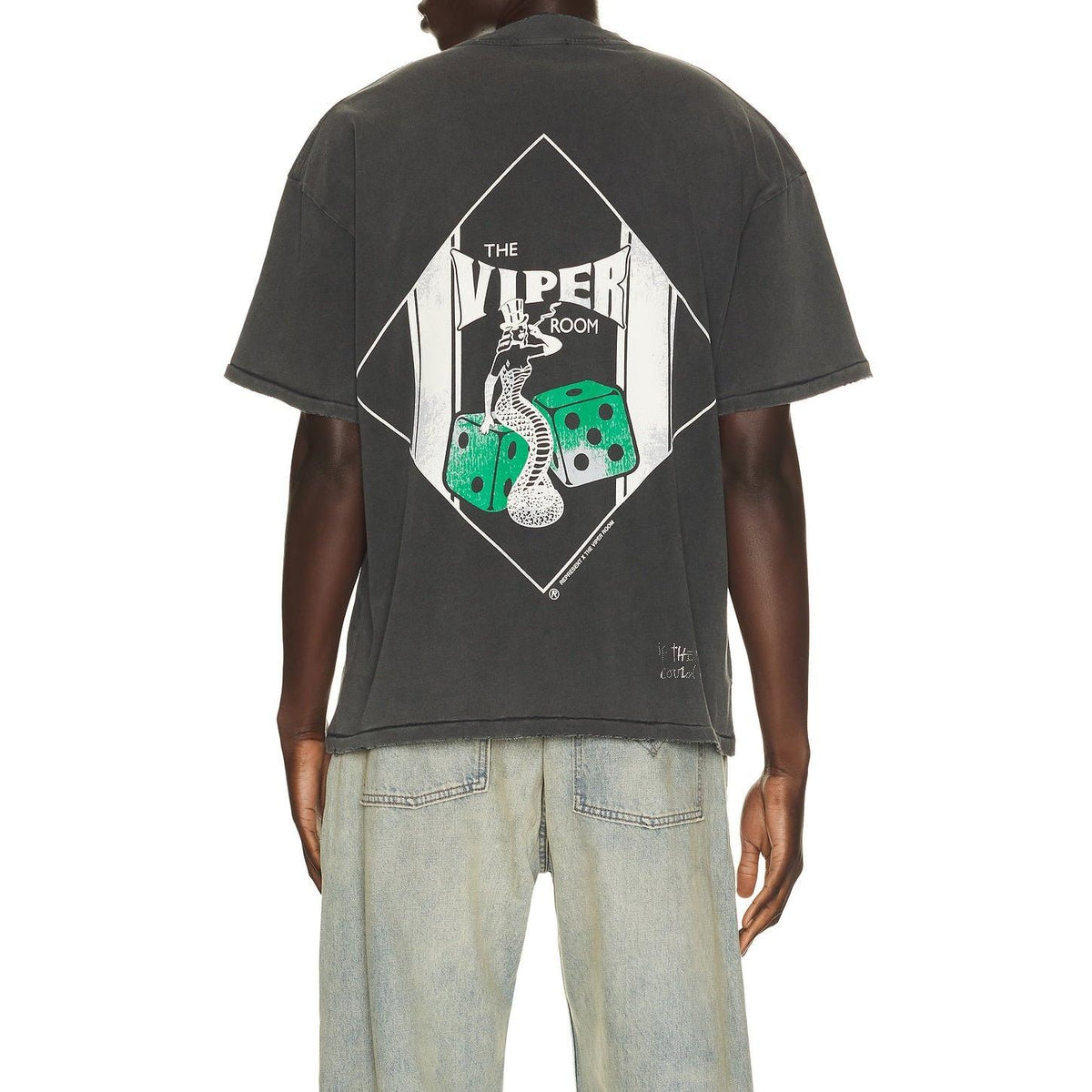 Represent The Viper Room Dice Tee Vintage Grey - Im Your Wardrobe