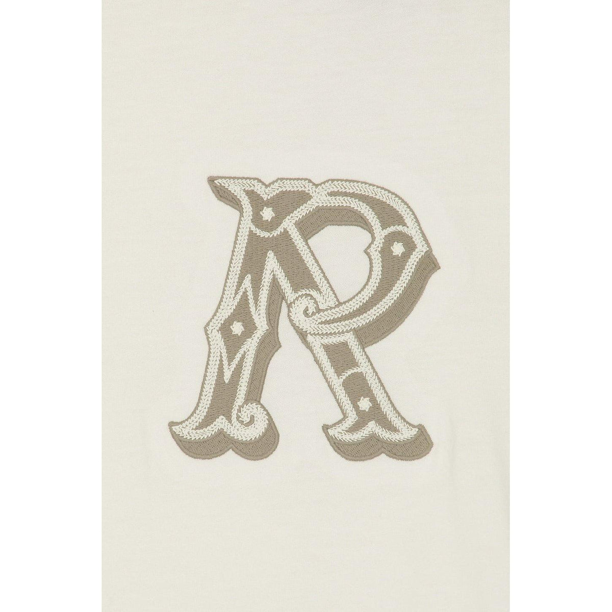 Represent Western Initial Tee Flat White - Im Your Wardrobe