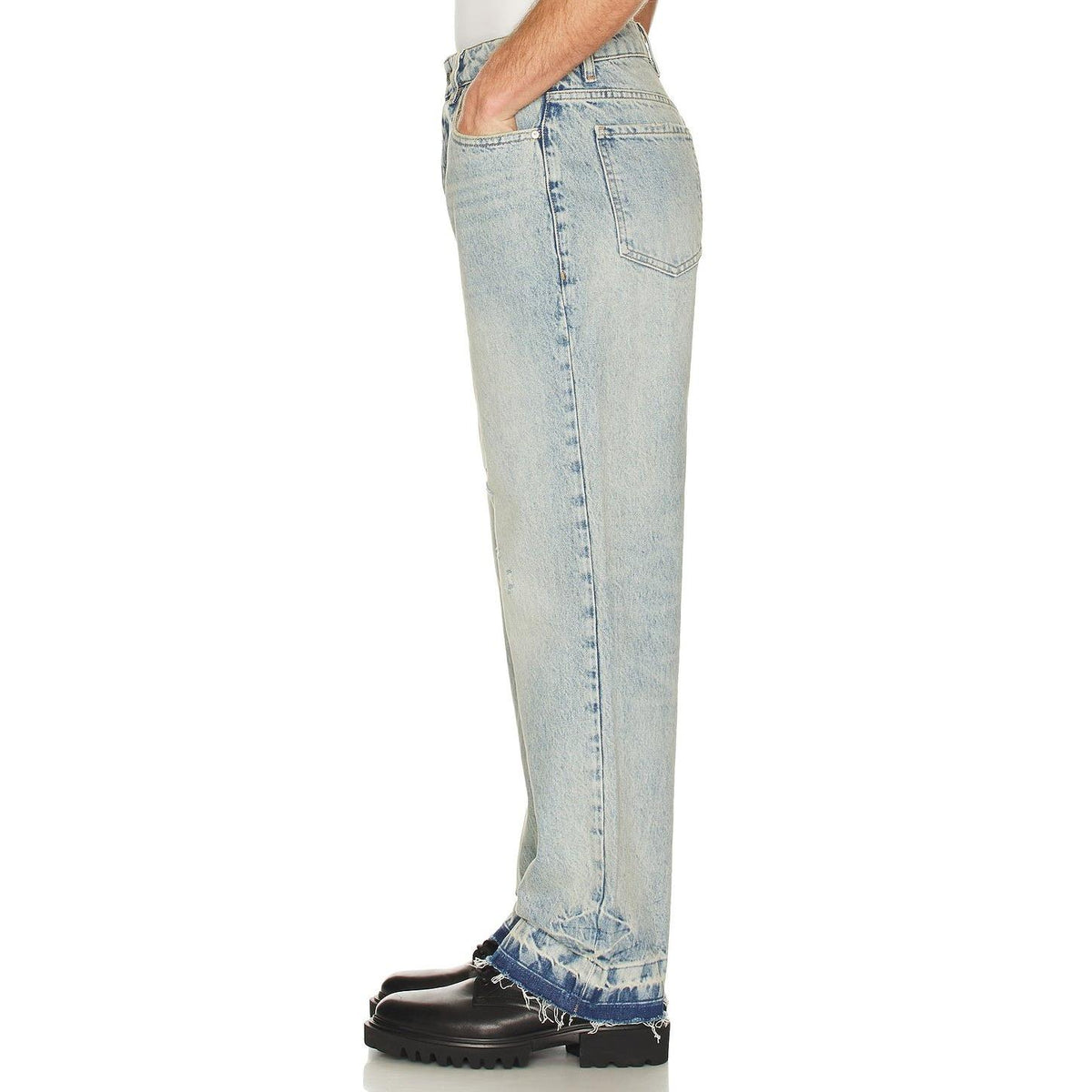 Represent x Guns N' Roses Denim Jeans Light Vintage Blue - Im Your Wardrobe
