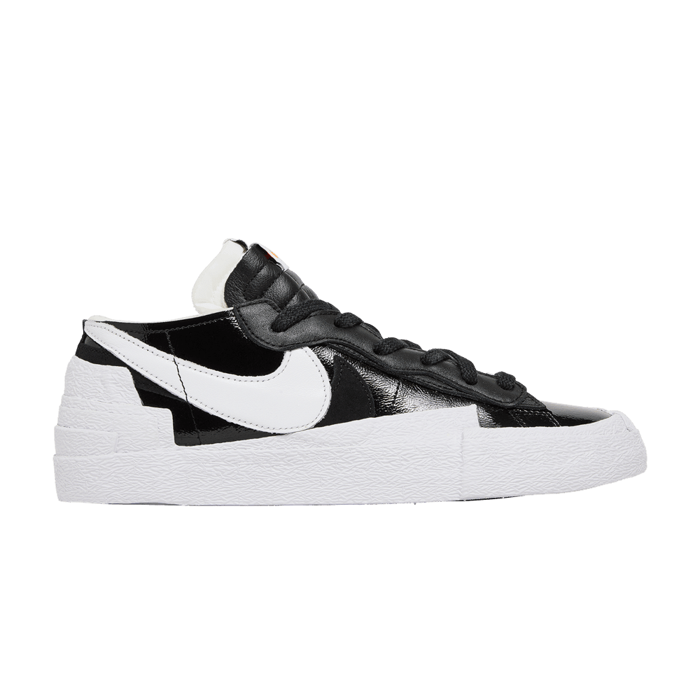 sacai x Nike Blazer Low Black Patent - Im Your Wardrobe