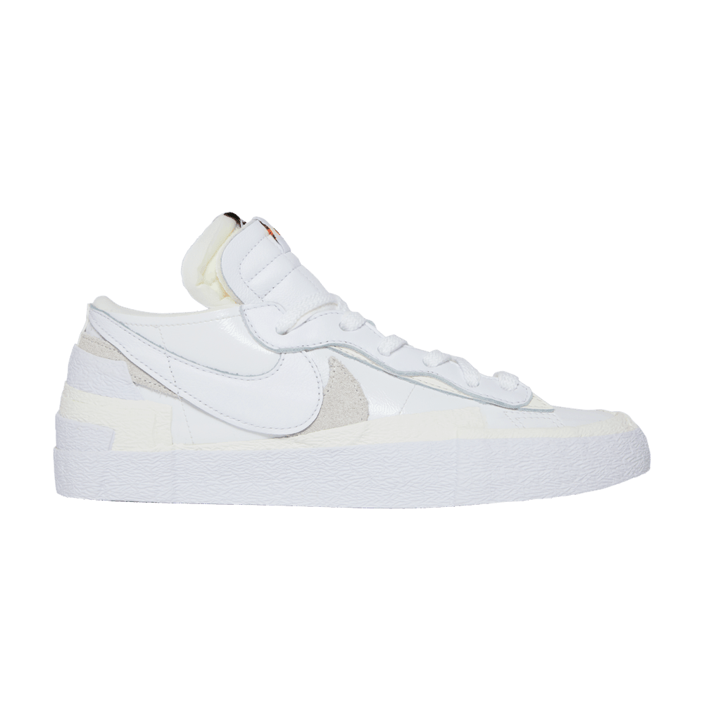 sacai x Nike Blazer Low White Patent - Im Your Wardrobe