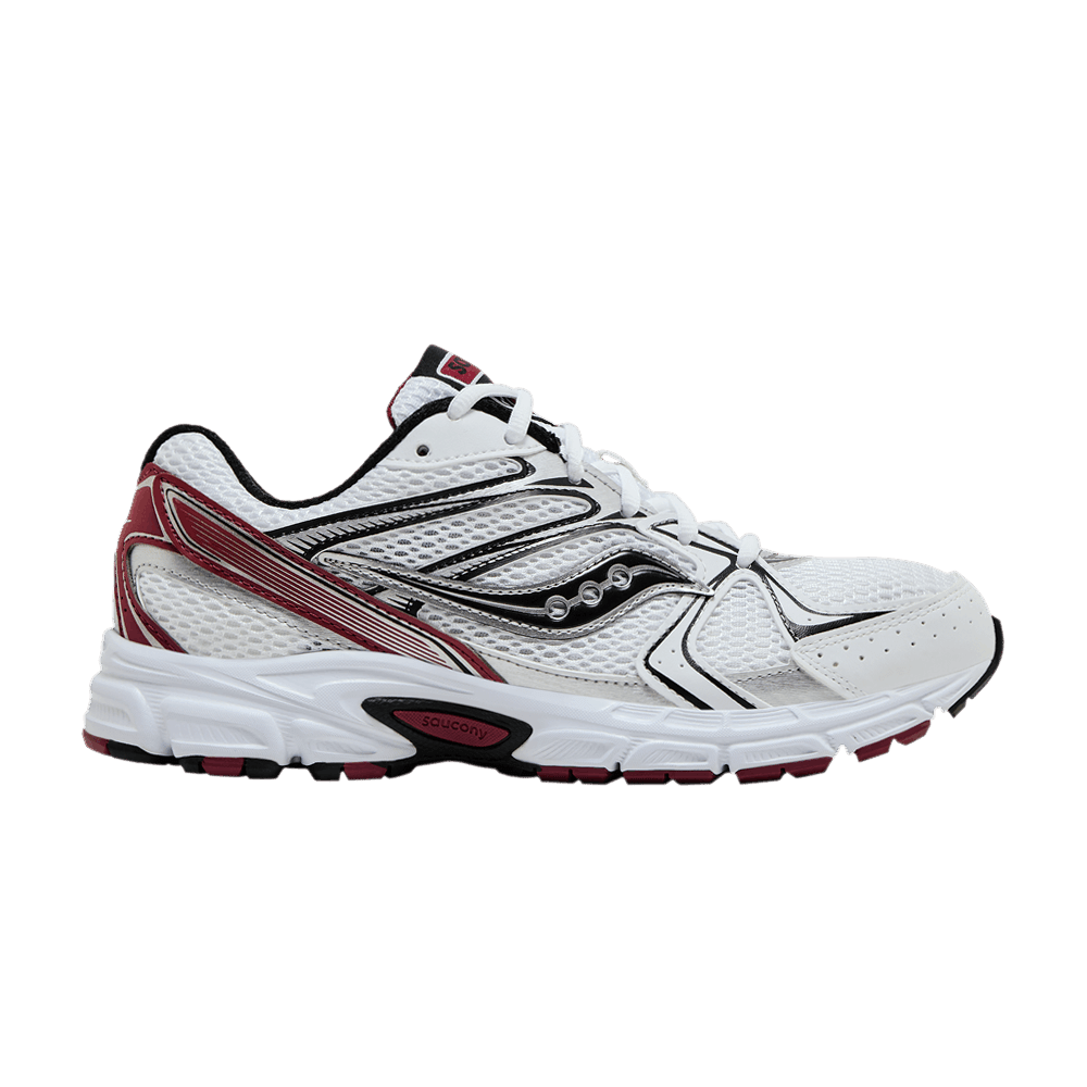 Saucony Grid Ride Millennium White Red - Im Your Wardrobe