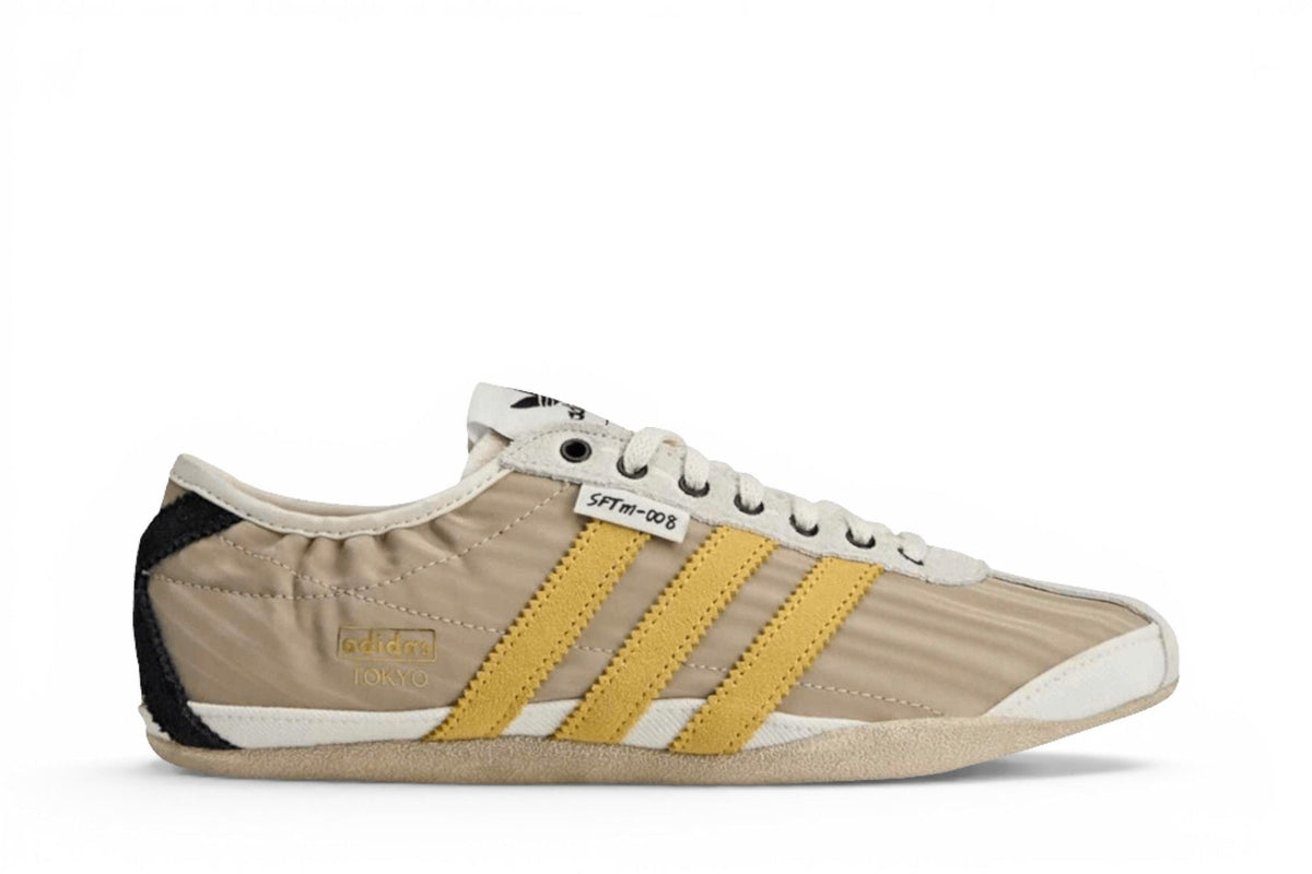 Song For The Mute x adidas Tokyo Off White Preloved Yellow Black - Im Your Wardrobe