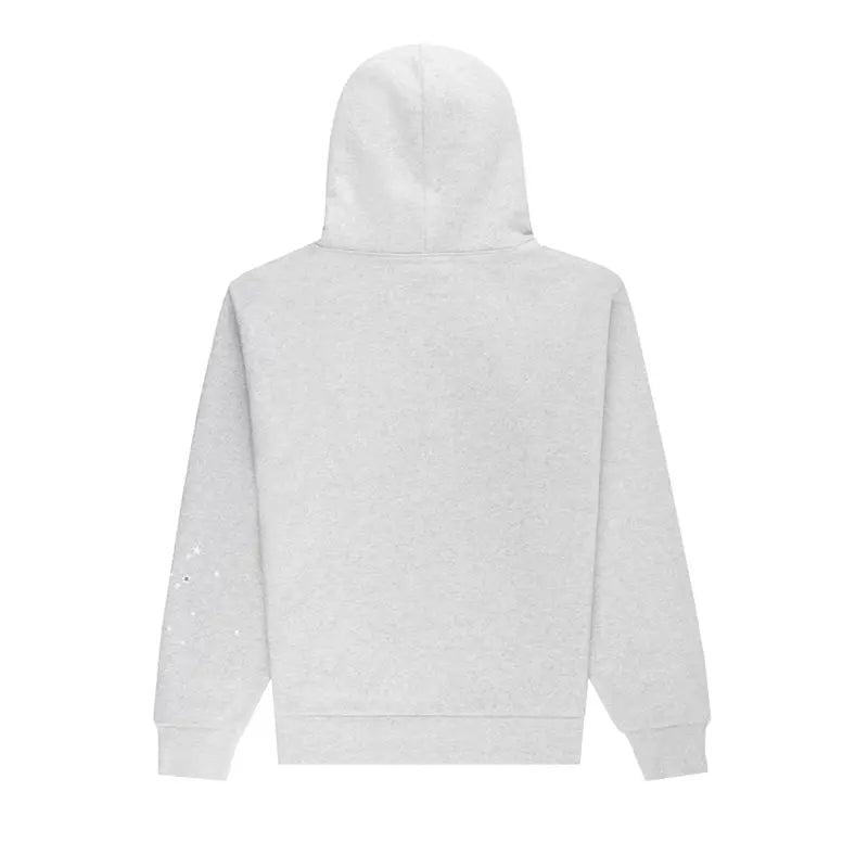 Sp5der Souvenir Hoodie Heather Grey (FW24) - Im Your Wardrobe