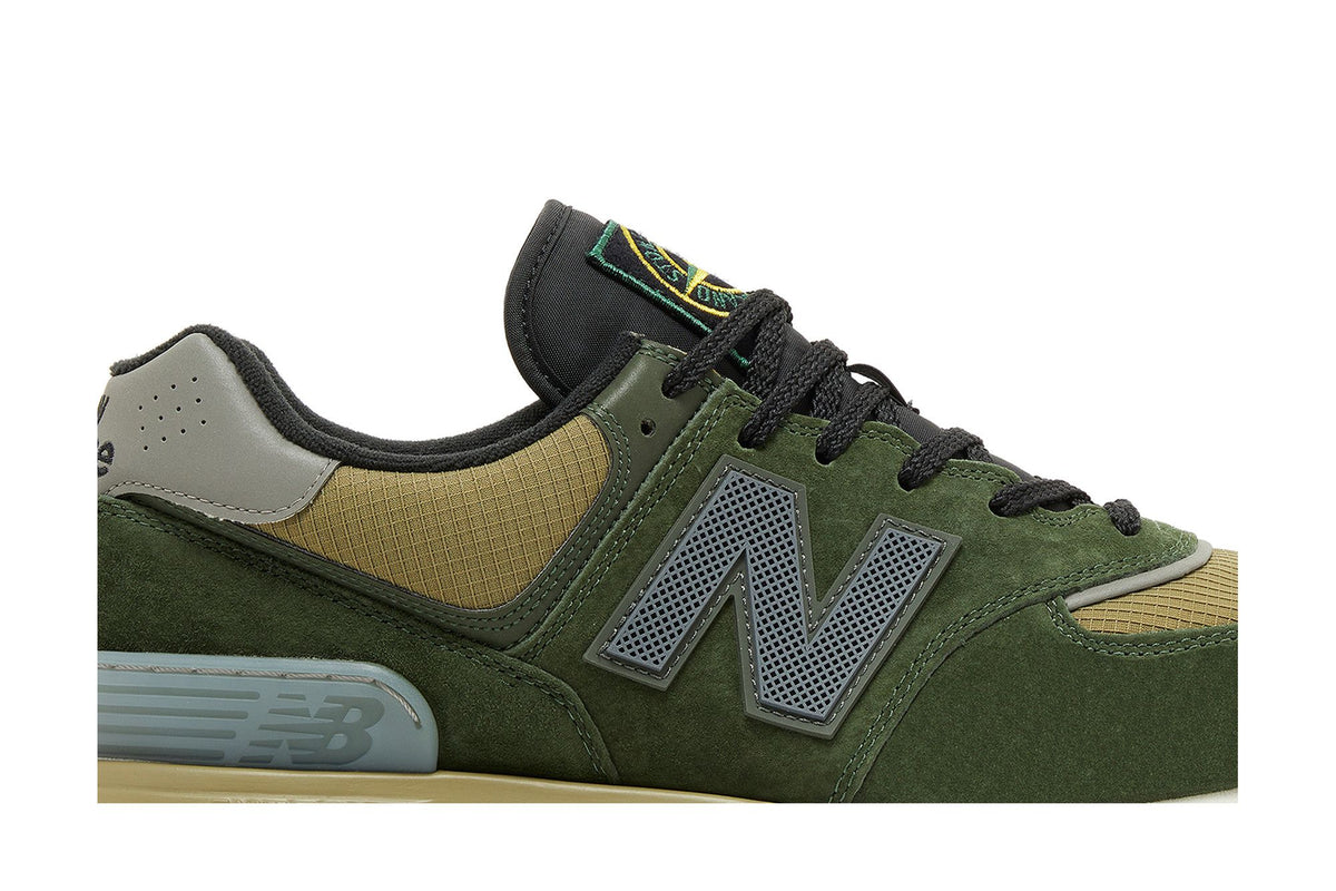 Stone Island x New Balance 574 Legacy Dark Green - Im Your Wardrobe