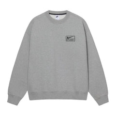 Buy Stussy x Nike Fleece Crewneck (Heather Grey) (SS23) in NZ - Im Your  Wardrobe