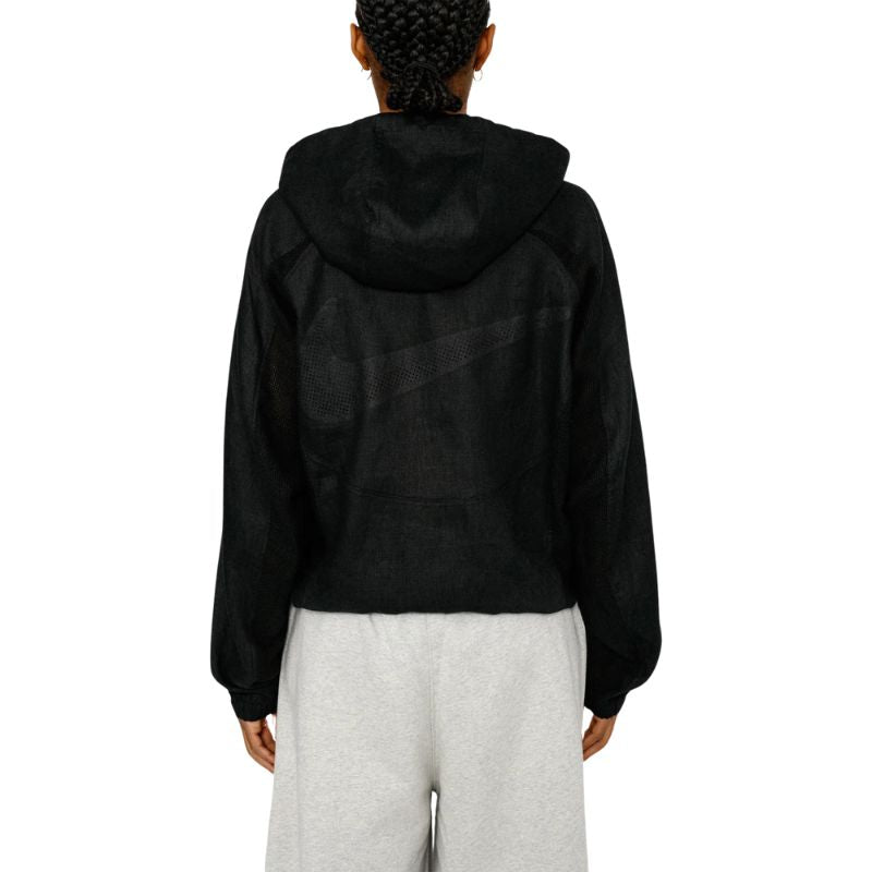 Stussy x Nike Linen Shell Jacket (Black) (SS24) - Im Your Wardrobe