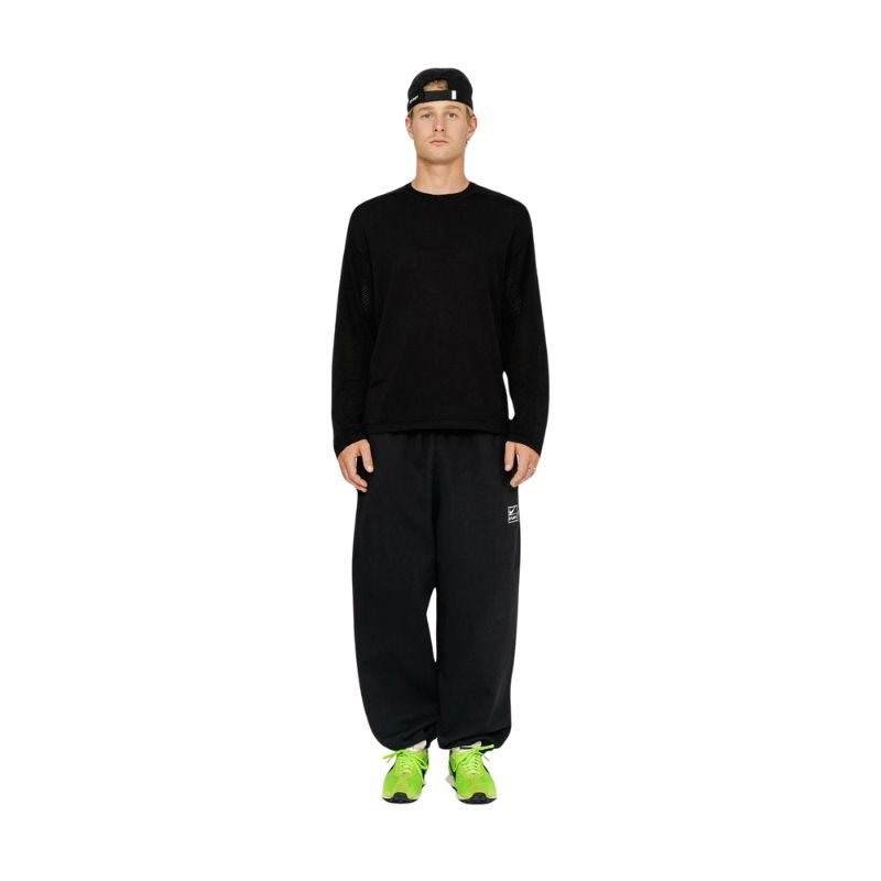 Stussy x Nike Longsleeve Knit Jersey Black - Im Your Wardrobe