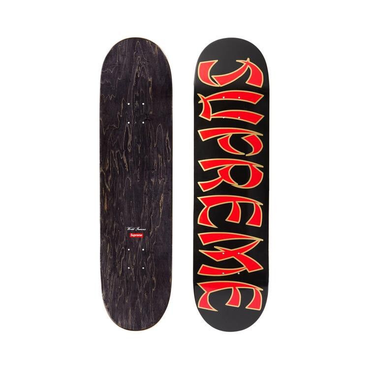 Supreme Action Skateboard Black - Im Your Wardrobe