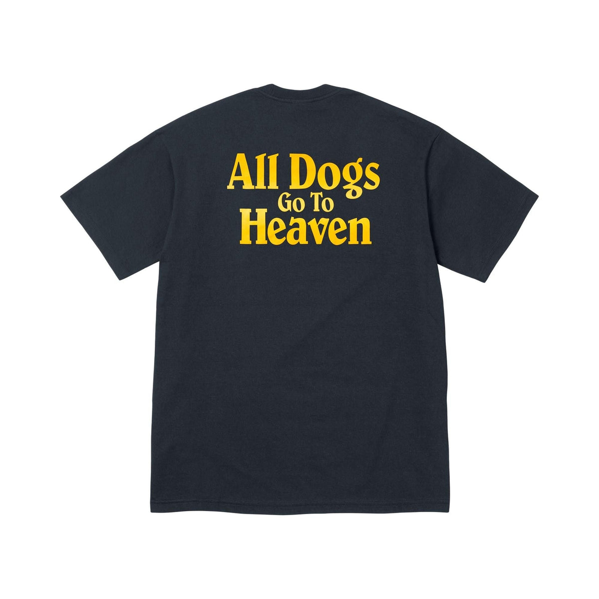 Supreme All Dogs Go To Heaven Tee Navy - Im Your Wardrobe