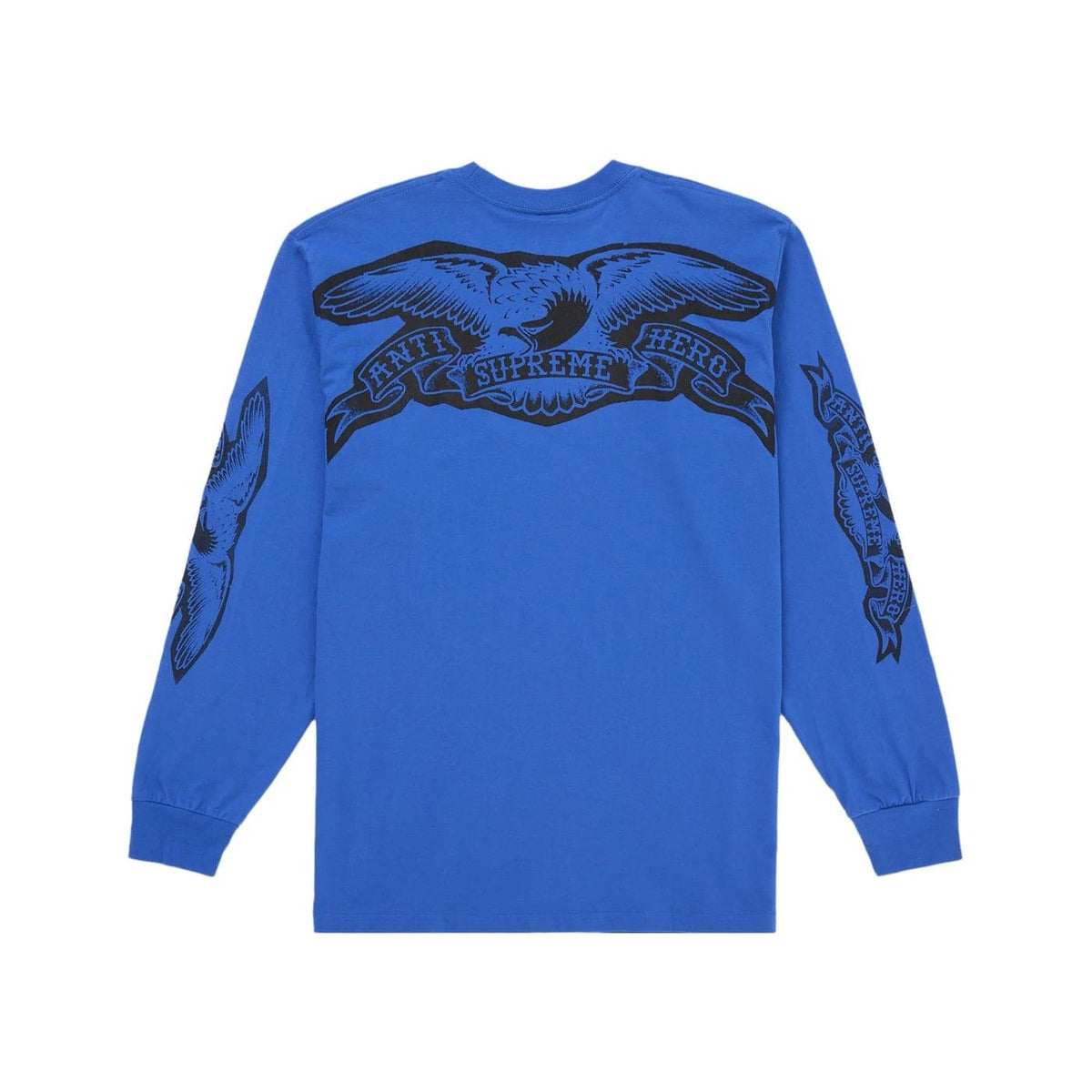 Supreme ANTIHERO Eagle L/S Tee Blue - Im Your Wardrobe