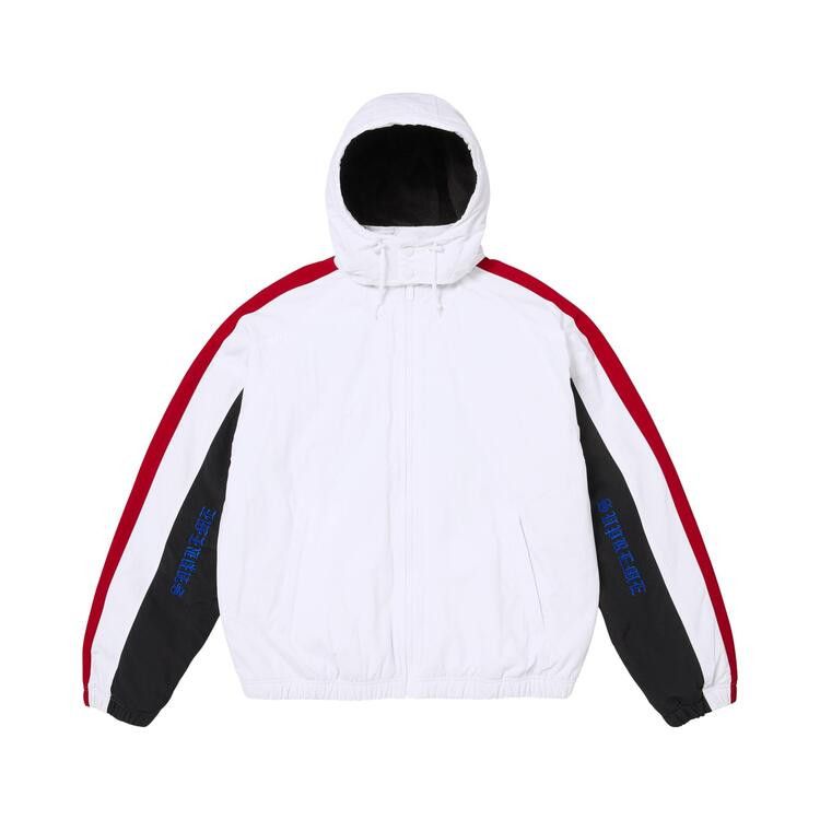 Supreme Aoi Fleece Lined Track Jacket White - Im Your Wardrobe