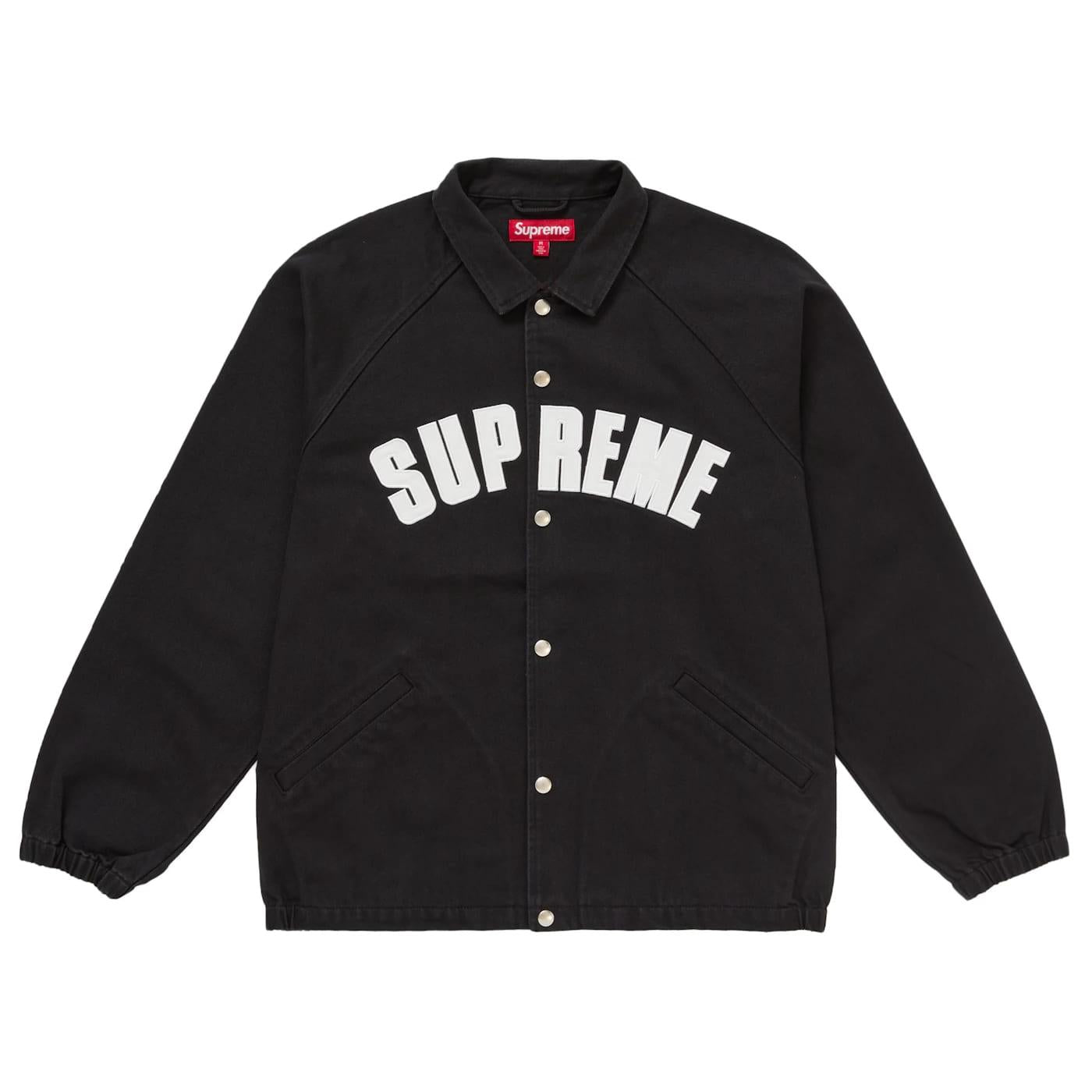 Supreme Arc Denim Coaches Jacket (SS25) Black - Im Your Wardrobe