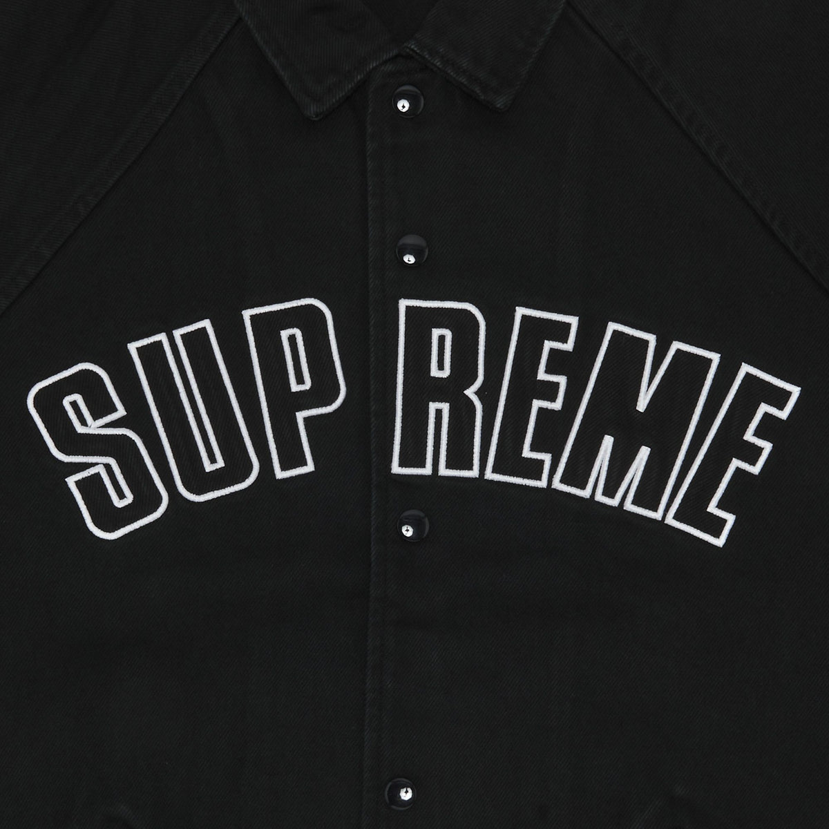 Supreme Arc Denim Coaches Jacket (SS25) Black - Im Your Wardrobe