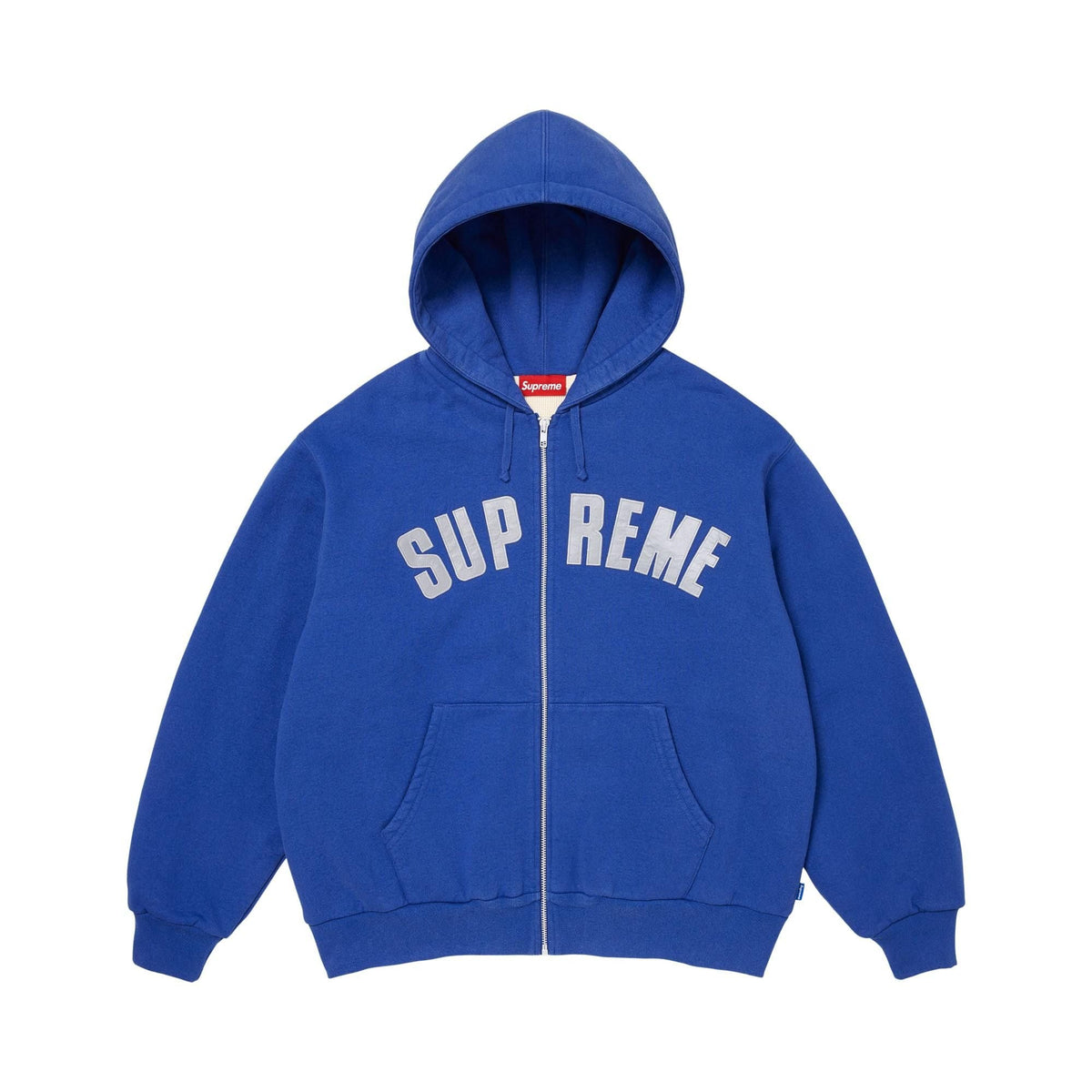 Supreme Arc Thermal Lined Zip Up Hooded Sweatshirt Royal - Im Your Wardrobe