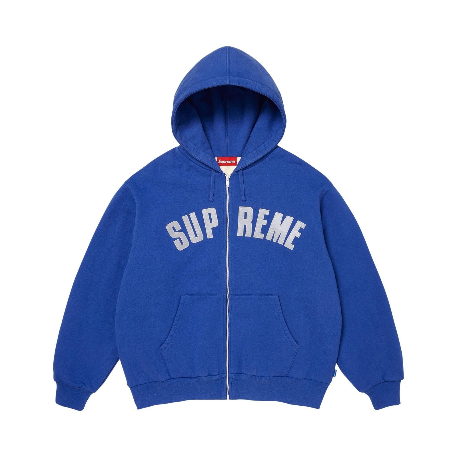 Supreme Arc Thermal Lined Zip Up Hooded Sweatshirt Royal - Im Your Wardrobe
