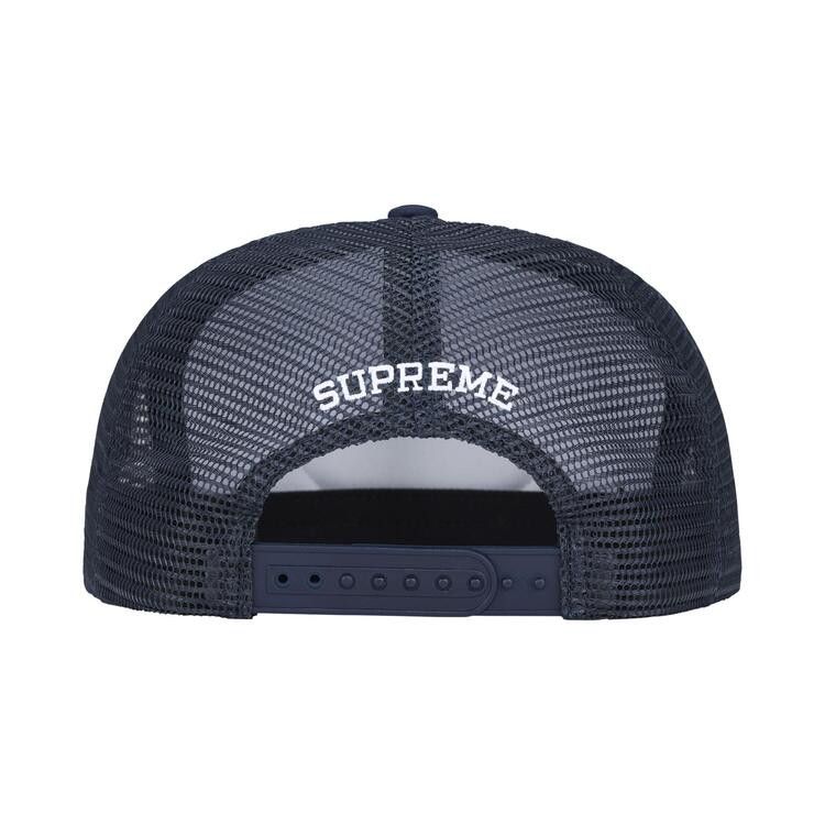 Supreme Authorized Mesh Back 5-Panel (FW26) Navy - Im Your Wardrobe