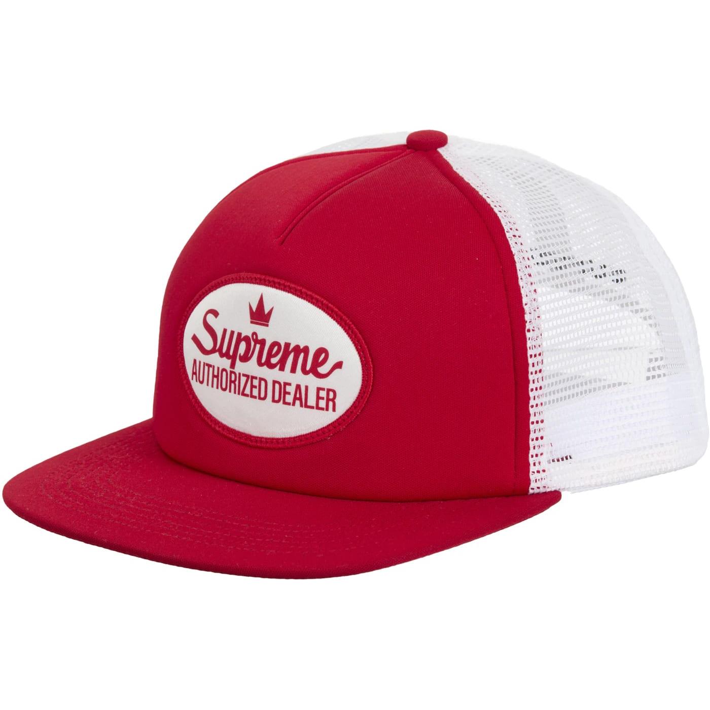 Supreme Authorized Mesh Back 5 - Panel (SS25) Red - Im Your Wardrobe