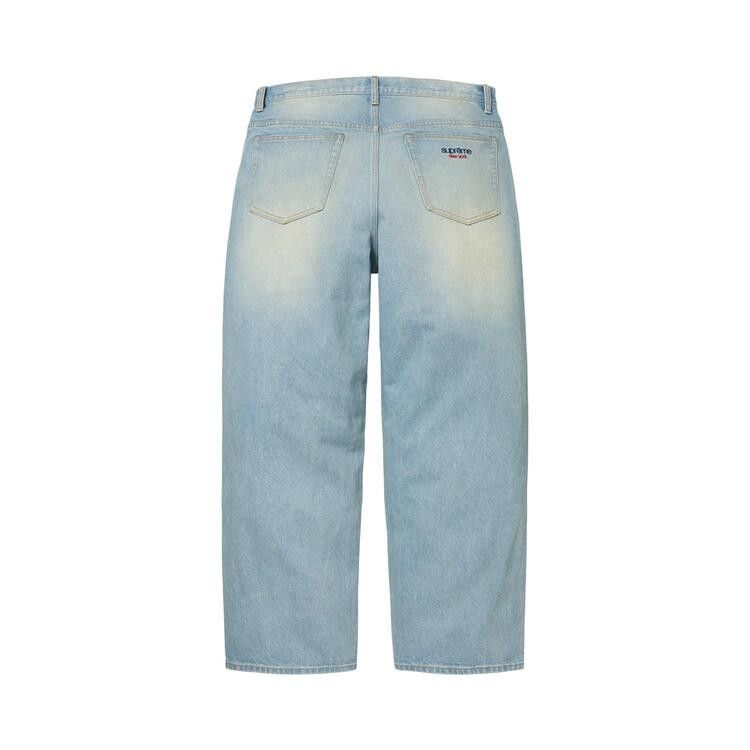 Supreme Baggy Jean Light Washed Indigo - Im Your Wardrobe