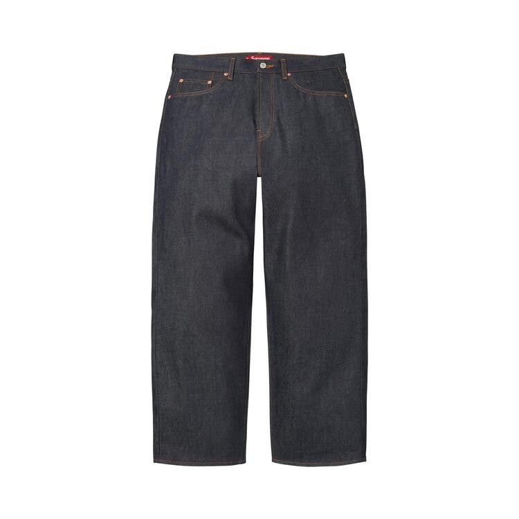 Supreme Baggy Selvedge Jean Rigid Indigo - Im Your Wardrobe