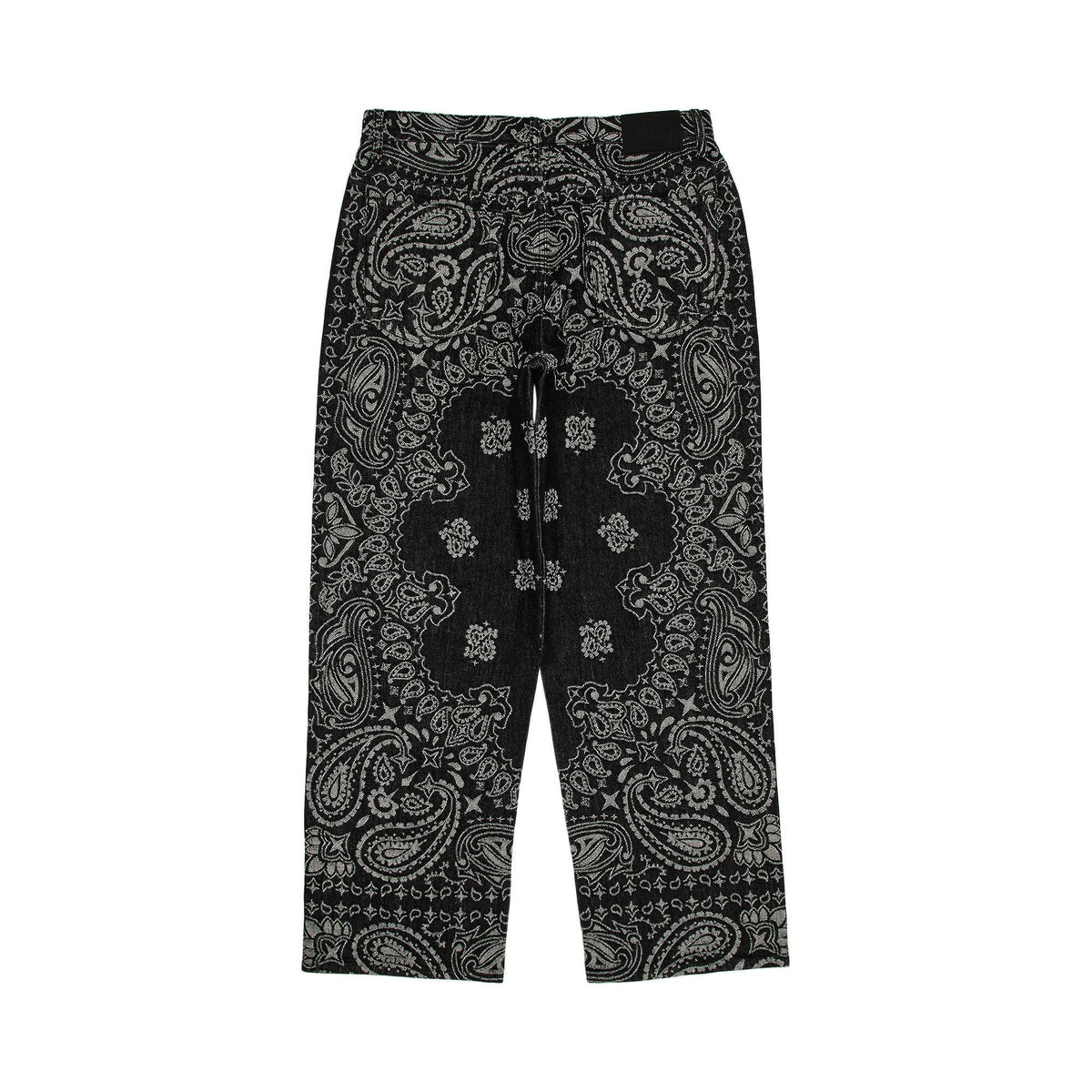 Supreme Bandana Jacquard Baggy Jean Black - Im Your Wardrobe