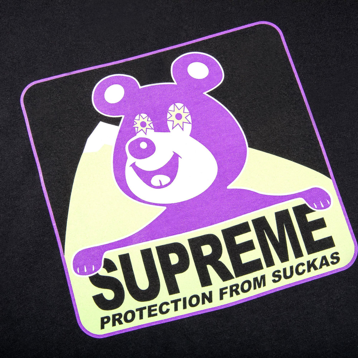 Supreme Bear Tee Black - Im Your Wardrobe