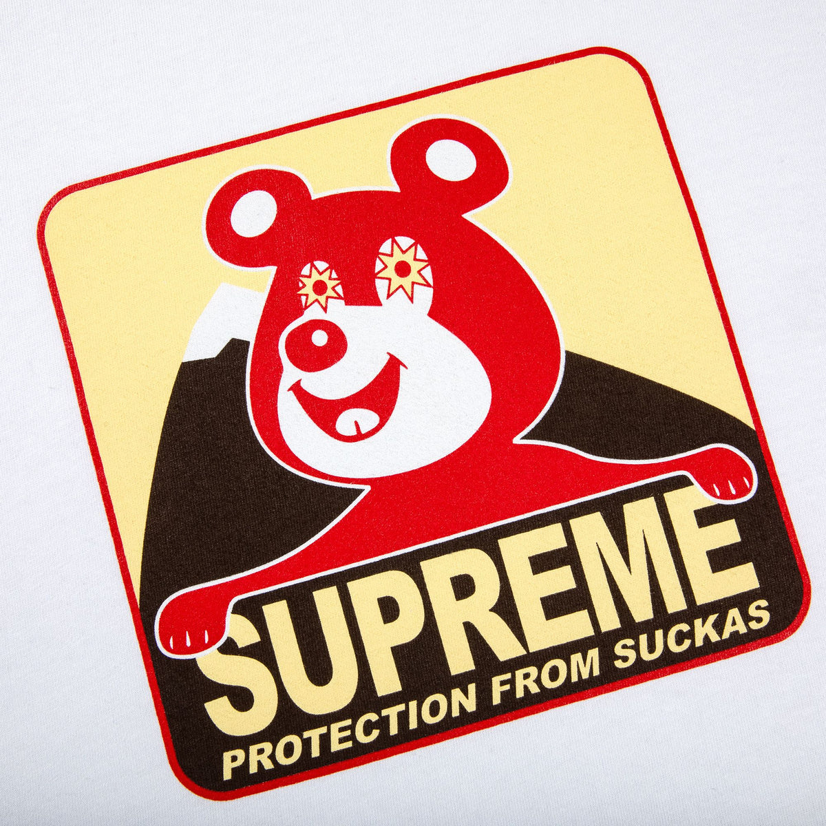 Supreme Bear Tee White - Im Your Wardrobe