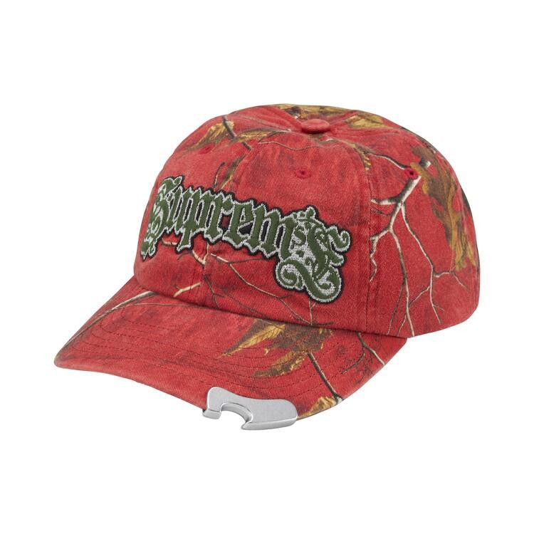Supreme Bottle Opener 6-Panel (FW26) Realtree Xtra Red Camo - Im Your Wardrobe