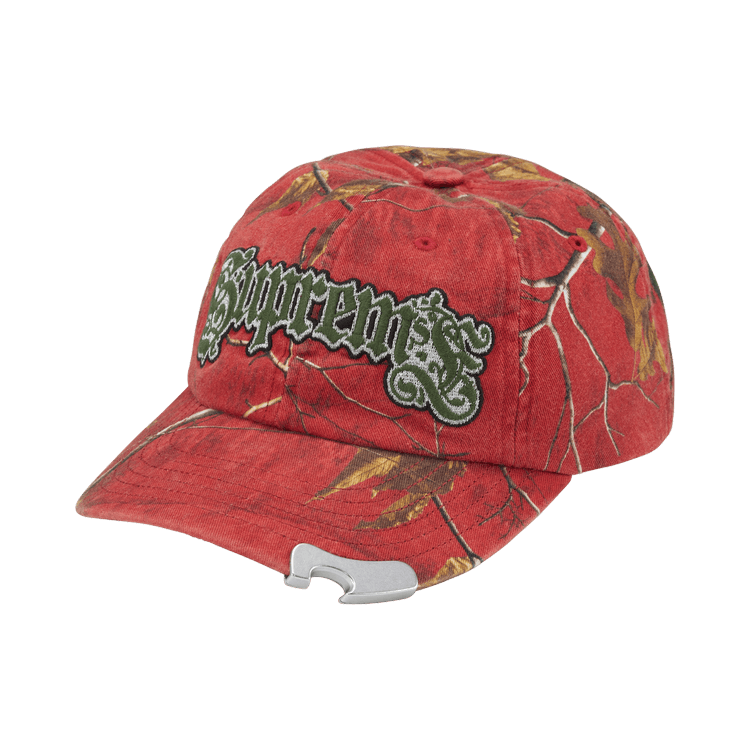 Supreme Bottle Opener 6-Panel (FW26) Realtree Xtra Red Camo - Im Your Wardrobe