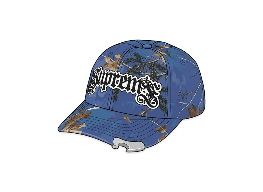 Supreme Bottle Opener 6-Panel (FW26) Realtree Xtra Royal Camo - Im Your Wardrobe