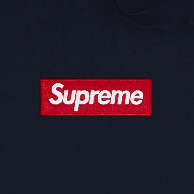 Supreme Box Logo Hooded Sweatshirt (FW24) Navy - Im Your Wardrobe