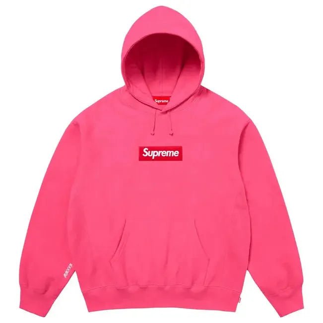 Supreme Box Logo Hooded Sweatshirt (FW25) Magenta - Im Your Wardrobe