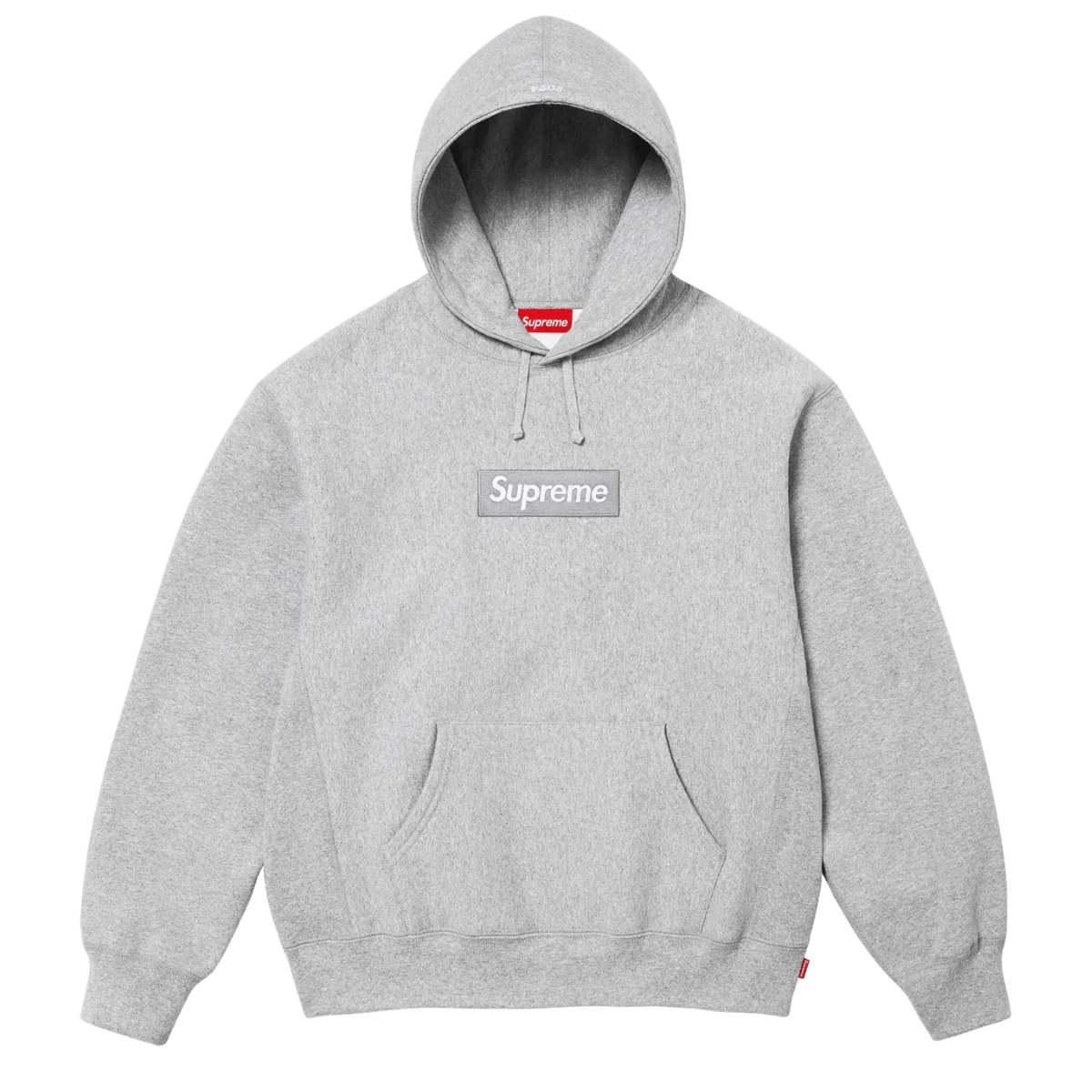 Supreme Box Logo Hooded Sweatshirt Sweatshirt (FW24) Heather Grey - Im Your Wardrobe