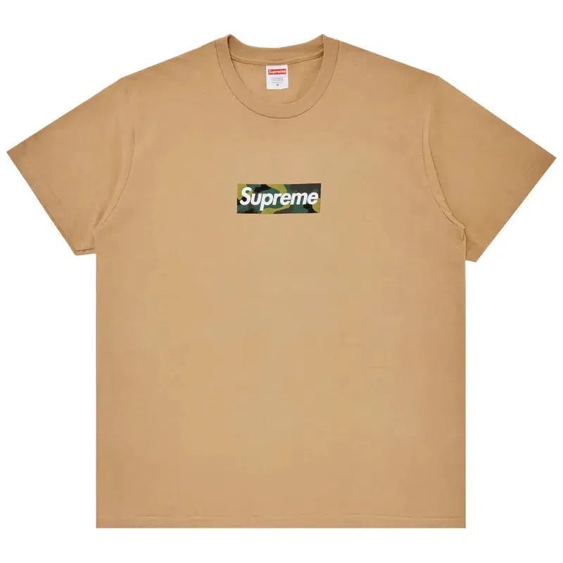 Supreme Box Logo Tee (FW23) Khaki - Im Your Wardrobe