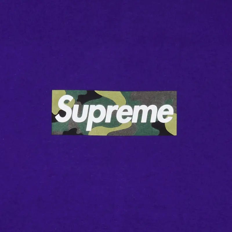 Supreme Box Logo Tee (FW23) Purple - Im Your Wardrobe