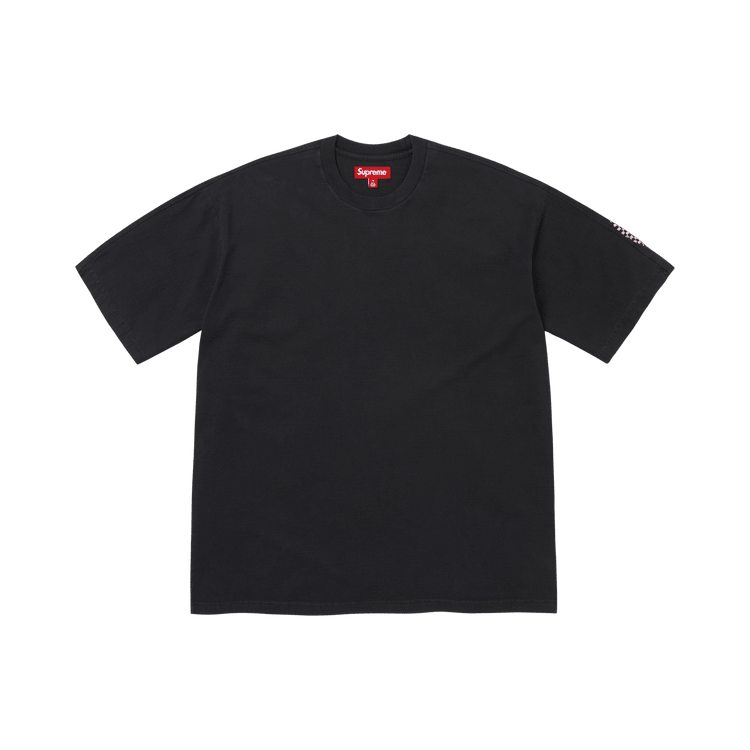 Supreme Checkerboard Intarsia Short-Sleeve Top Black - Im Your Wardrobe