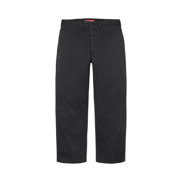 Supreme Chino Pant Black - Im Your Wardrobe