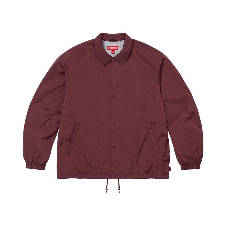 Supreme Coaches Jacket Burgundy - Im Your Wardrobe