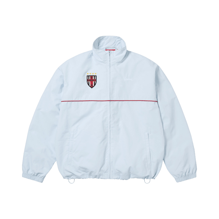 Supreme Cross Track Jacket Light Blue - Im Your Wardrobe