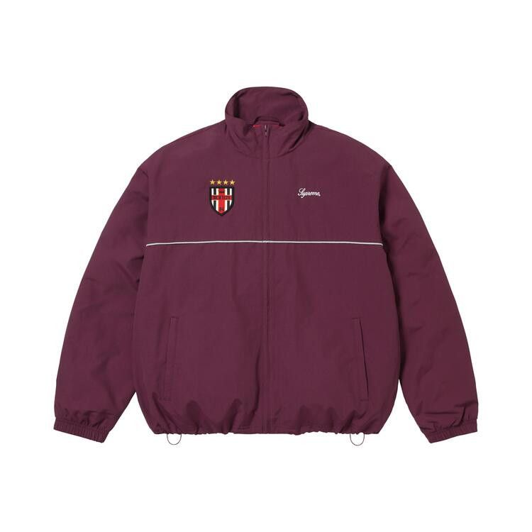 Supreme Cross Track Jacket Plum - Im Your Wardrobe