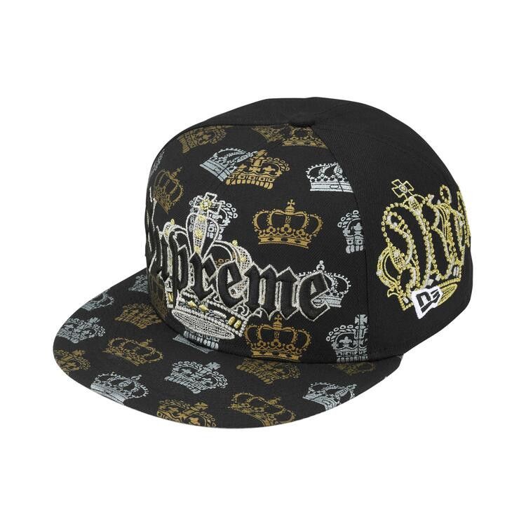Supreme Crown New Era Black - Im Your Wardrobe