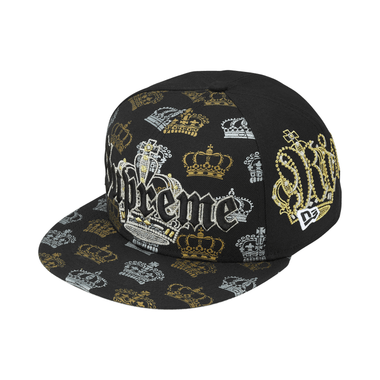 Supreme Crown New Era Black - Im Your Wardrobe