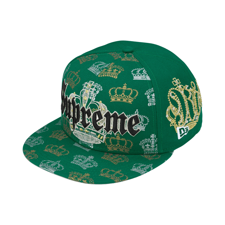 Supreme Crown New Era Green - Im Your Wardrobe