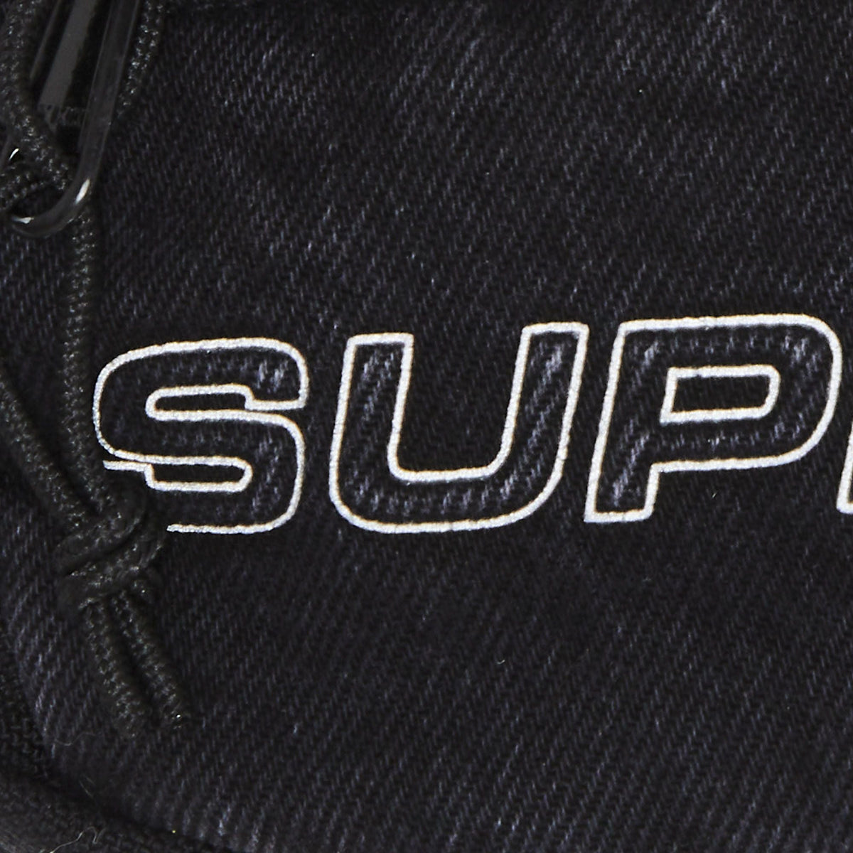 Supreme Denim Mini Shoulder Bag Black - Im Your Wardrobe