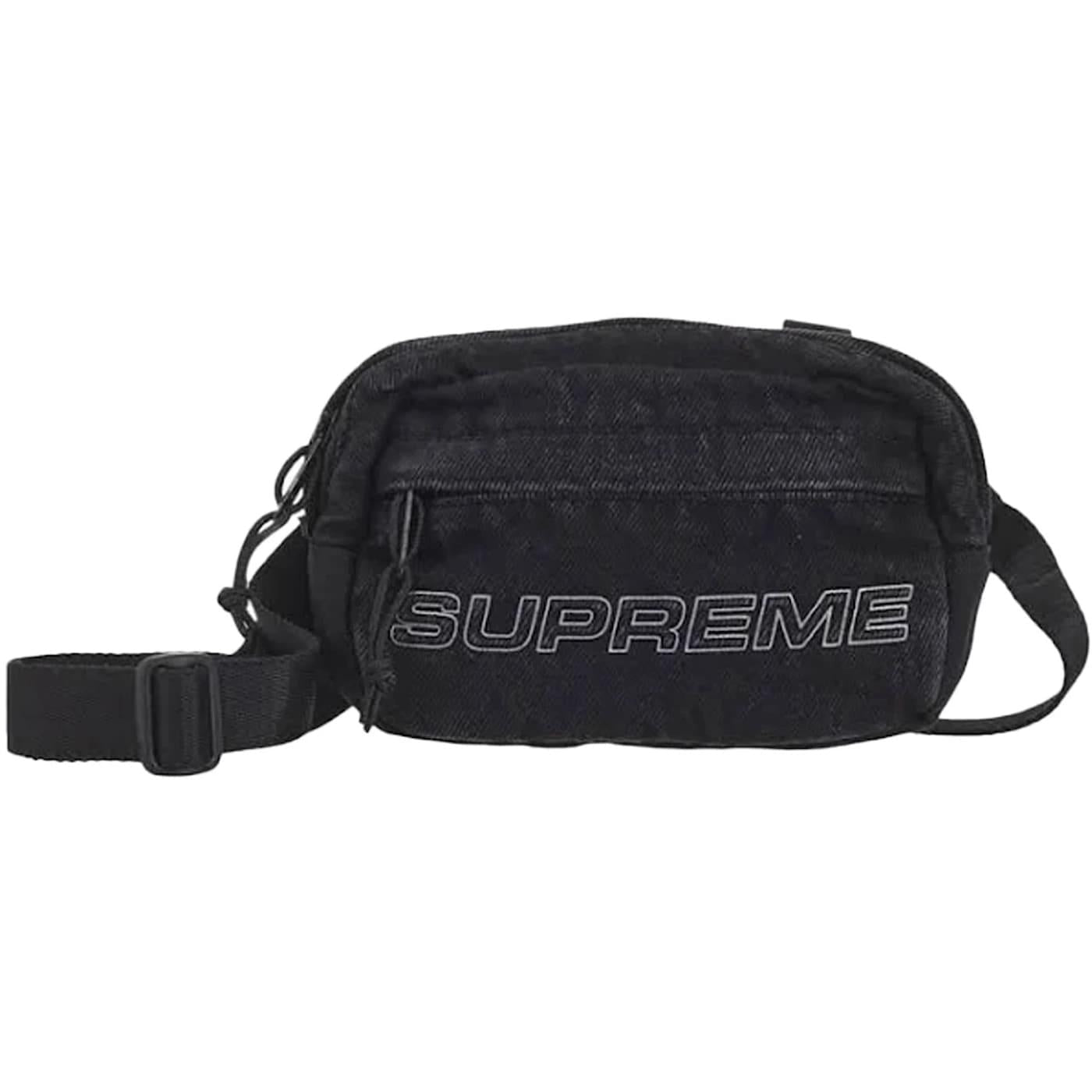 Supreme Denim Mini Shoulder Bag Black