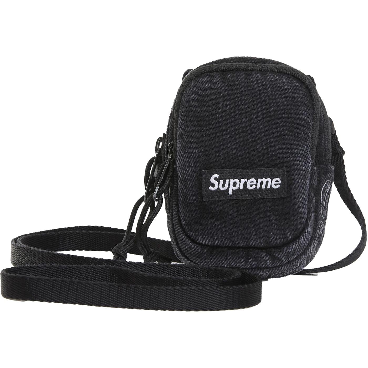 Supreme Denim Mini Utility Bag Black